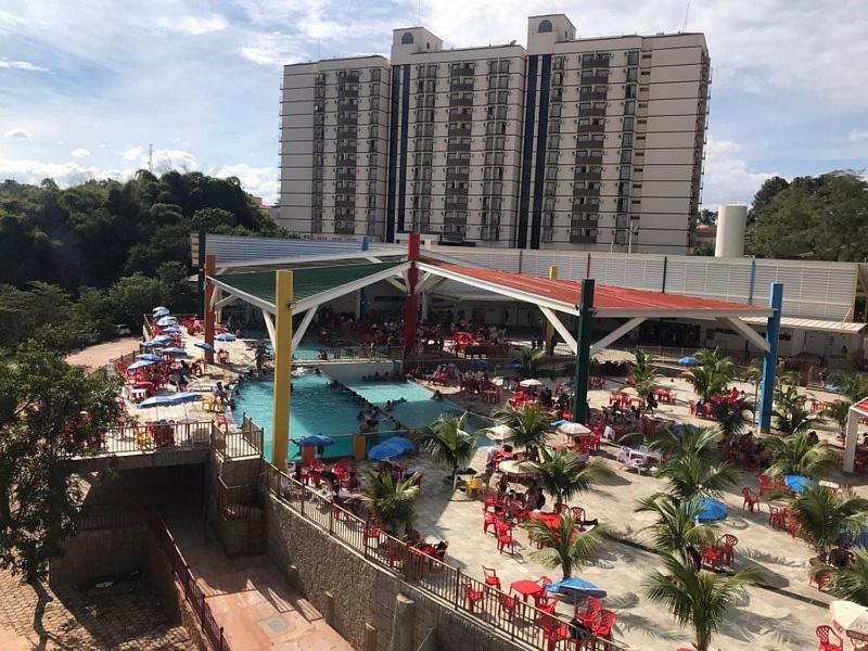 Aparthotel Piazza Diroma Acesso Diroma Acqua Park Gratuito Star Temporada Caldas Novas Exteriér fotografie