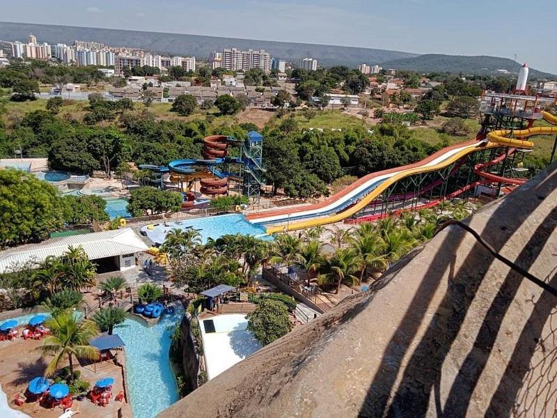 Aparthotel Piazza Diroma Acesso Diroma Acqua Park Gratuito Star Temporada Caldas Novas Exteriér fotografie