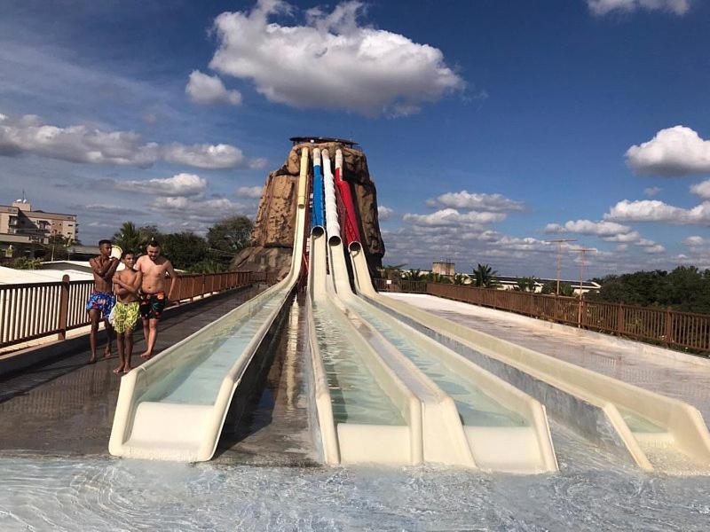 Aparthotel Piazza Diroma Acesso Diroma Acqua Park Gratuito Star Temporada Caldas Novas Exteriér fotografie
