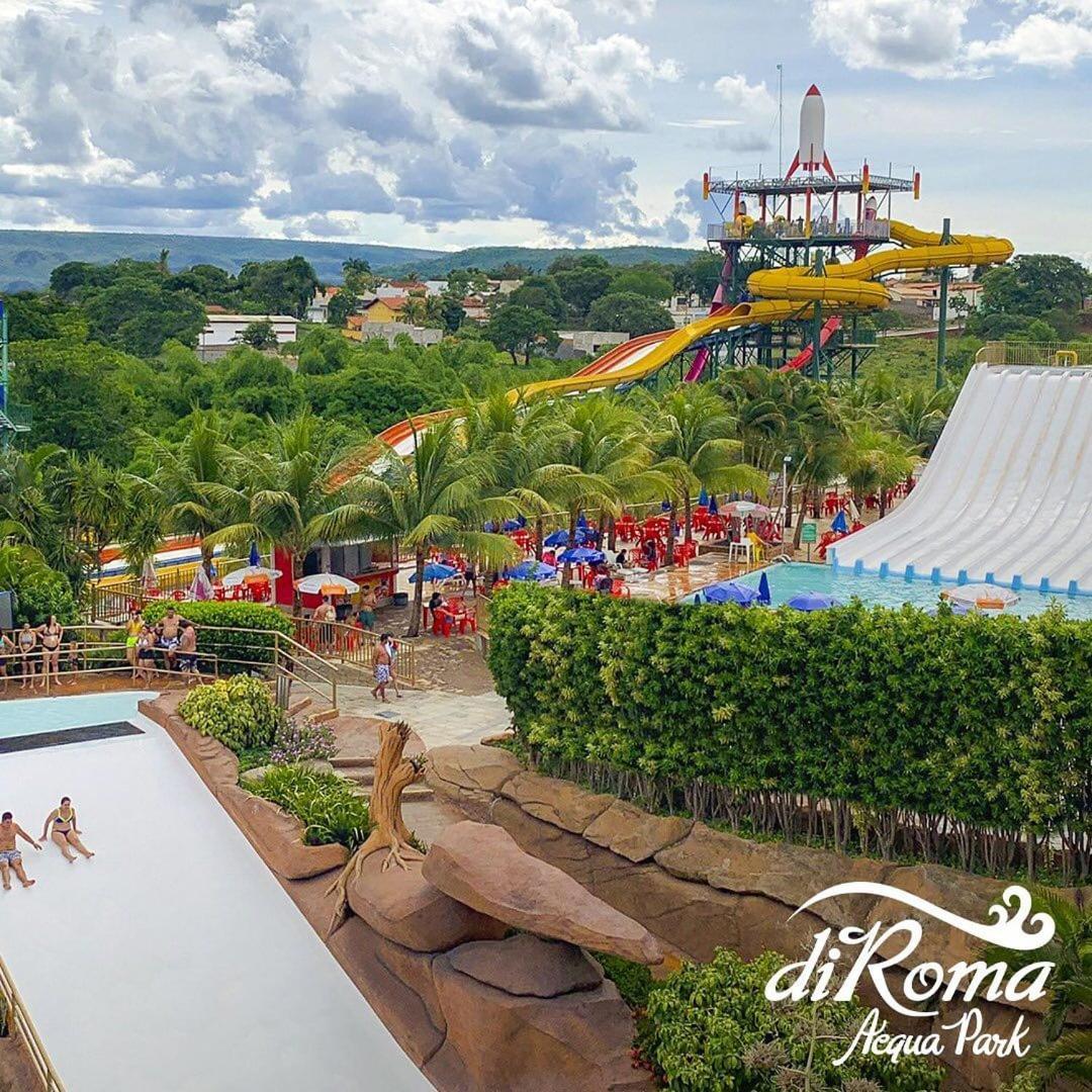 Aparthotel Piazza Diroma Acesso Diroma Acqua Park Gratuito Star Temporada Caldas Novas Exteriér fotografie